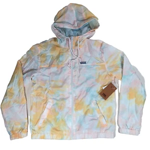 Vans Class Damen XS Kastle dreifarbig gefütterte Windbreaker Kapuzenjacke, neu - Bild 1 von 8