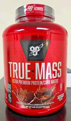 BSN True Mass Premium Alta Caloría Proteína de Suero Ganador de Peso 5.82LB Bañeras NUEVO Foto 1 de 4