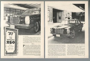 1968 MERCEDES 250 Road Test, Canadian, Mercedes sedan - Imagen 1 de 2