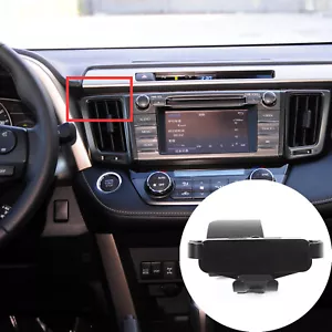 Soporte de teléfono móvil con ventilación de aire para tablero de automóvil para Toyota RAV4 2013-2019 - Imagen 1 de 10