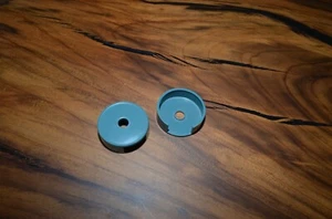 Tapas de bisagra con mango Tektronix Qty 2 Cubierta de brazo azul para osciloscopios - Imagen 1 de 3