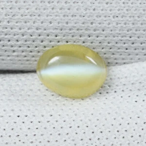 0.49 ct BEST GRADE  NATURAL CHRYSO BERYL Sharp Line CAT'S EYE GEMSTONE 4002  SPL - Picture 1 of 2