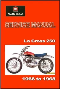 MONTESA Workshop La Cross LaCross 250 1966 1967 1967 & 1968 Service & Repair - Picture 1 of 4