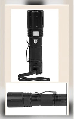 Linterna Banco de Energía TÁCTICO ZOOM 3000 LÚMENES AUTODEFENSA SOS haz alto Foto 1 de 4