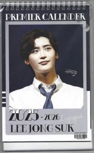 Calendario fotográfico Lee Jong Suk 2025 y 2026 K-ACTOR 2024.09 - Imagen 1 de 2