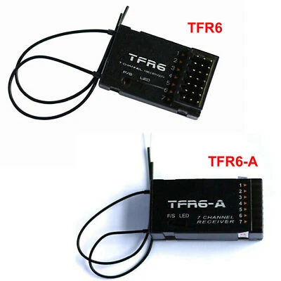 For Futaba FASST FrSky TF Module TFR6 TFR6-A 7 Channel 2.4G Receiver Compatible - Bild 1 von 4