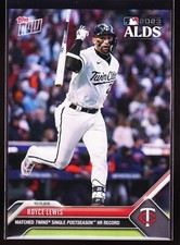 Royce Lewis Ties KIrby Puckett Twins Post Season HR 2023 TOPPS NOW #995 Base SP