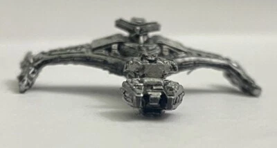 “Star Trek” Klingon Vor’cha Attack Cruiser, Micro Máquinas Peltre Foto 1 de 4