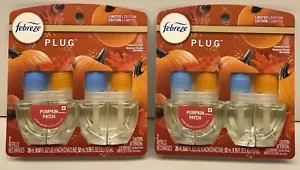 Lot of 4 Febreze Plug Ins. PUMPKIN PATCH Scented Oil Refill 0.87, Two packs of 2 - Picture 1 of 1