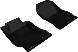Juego de alfombrillas delanteras Kagu negras para todo clima Fit 2013-2019 Subaru Toyota Scion - Imagen 1 de 5