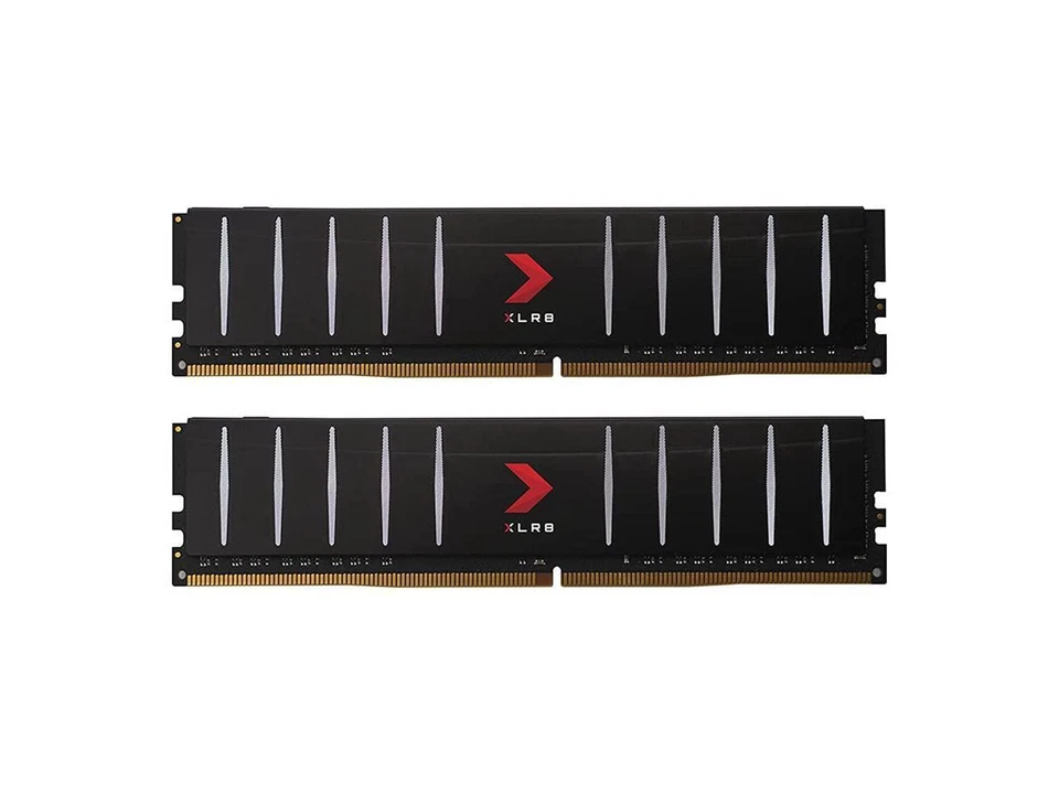 pny xlr8 gaming 32gb (2x16gb) ddr4 dram 3200mhz (pc4-25600) cl16 1.35v low profi - Image 1 of 4