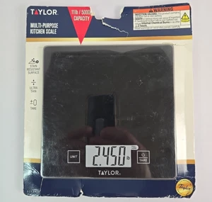 Taylor Mehrzweck-Küchenwaage 11 lb / 5000 g Fassungsvermögen / Tara ultradünn NEU - Bild 1 von 3