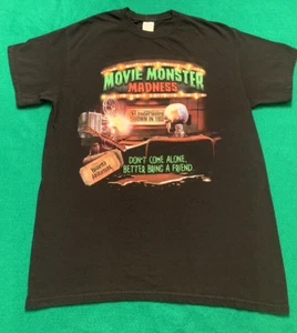 Men's Ripley's Haunted Adventure Black T-Shirt Size Medium Movie Monster Madness - Picture 1 of 11