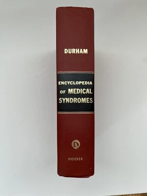 Durham Encyclopedia Of Medical Syndromes Medical Reference Book 1960 Printed1969 - Image 1 of 4