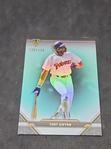 Tony Gwynn 2021 Topps Triple Threads No. 67 - Emerald Parallel - Serial #/150