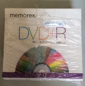 MEMOREX DVD-R 10PK 16X 4.7 GB 120 Min One Is Missing - Picture 1 of 2