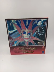 Venetian Masks 500 Piece Puzzle Sure-lox Wonderful World Colorful Clown NEW! - Picture 1 of 1