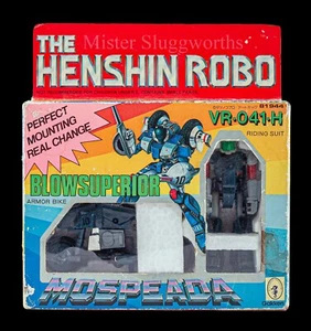Vintage Robotech Henshin Superior Robo VR-041-H Mospeada Gakken Armor Bike MIB - Picture 1 of 18