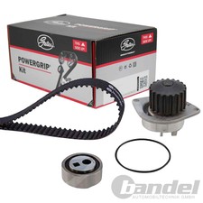 GATES Cinghia di Distribuzione Kit + Pompa Acqua Adatto A per Citroën Ax Bx C15