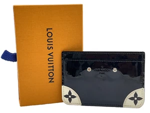 Auth Louis Vuitton Vernis Porte Carte Sampler Card Case M67664 W/Box NS051494 - Picture 1 of 12