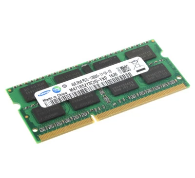 4GB Samsung 4GB 2RX8 DDR3L 1600 MHz PC3L-12800S 204PIN SO-DIMM RAM 1.35V mémoire - Image 1 of 4