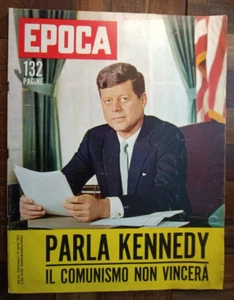 John Fitzgerald Kennedy da RIVISTA EPOCA DEL 1962-RIF.13020 - Foto 1 di 1