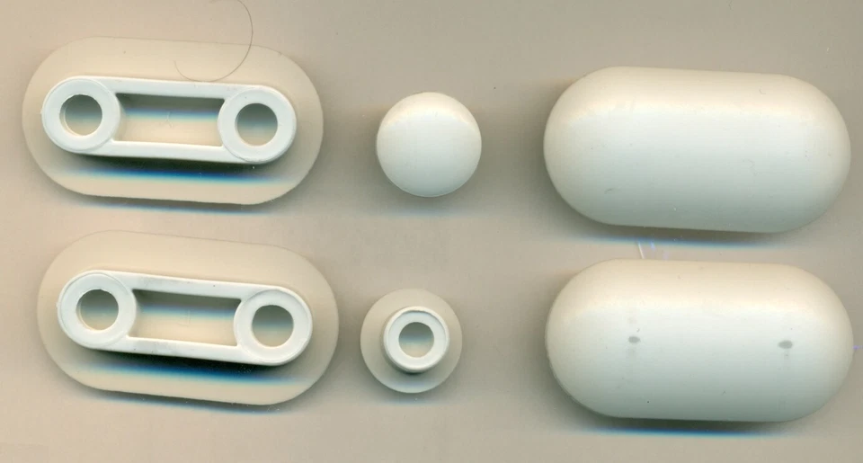 Keramag 598111000 Sitzdeckelpuffer zu Geberit-Sitzdeckel Serie: Renova Nr.1  - Bild 1 von 1