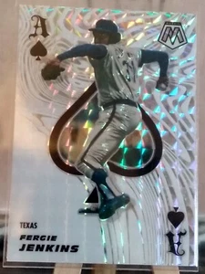 2021 Panini Mosaic Baseball Fergie Jenkins Aces #ACE2 SP Texas Rangers  - Bild 1 von 2