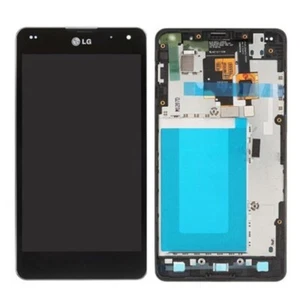 LG Optimus G E975 LCD & Touch Screen Digitizer Display With Frame Black - Picture 1 of 1