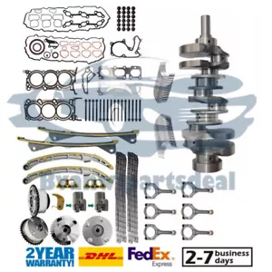 G6DH 3.3L Engine Rebuild Overhaul Kit - Crankshaft Rods Timing For HYUNDAI KIA - Picture 1 of 15