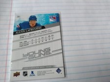 2020-21 Upper Deck Series 1 Alexis Lafreniere Young Guns Rookie #201 RC