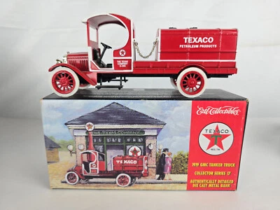 Ertl Collector Series 17 1919 GMC Tanker Truck Texaco Petroleum Products 19542V - Image 1 of 4