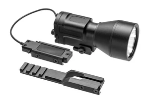 WADSN Taschenlampe Russina Style K-2U Taschenlampe Fernbedienung Metall 1000 Lumen SCHWARZ - Bild 1 von 8