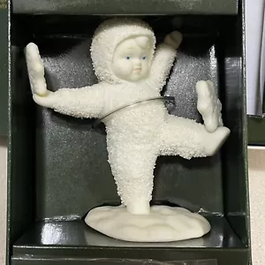 Snowbabies Dept 56 It’s Snowing Snowflakes & Snowbaby Kicking #68821 Retired VTG - Picture 1 of 7