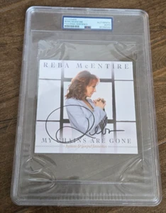 2022 REBA MCENTIRE MY CHAINS ARE GONE SIGNED AUTO CD COVER ENCAPSULATED PSA DNA - Picture 1 of 1