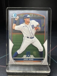 2023 Bowman Chrome Prospect Jace Jung #BCP-53 Tigers Baseball Card - Imagen 1 de 2