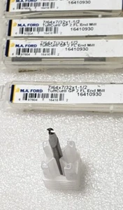 Lot of 5- M.A. Ford 7/64" 2 Flute 16410930 Carbide Endmill 1/8" Shank, 7/32" LOC - Picture 1 of 4