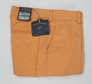 BRANDNEU - Bills Khakis M3 orange Popeline Baumwolle Hose - Größe 31 - UVP 145 $ - Bild 1 von 3
