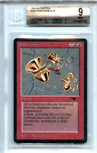 MTG Antiquities Shatterstorm BGS 9.0 Mint Magic Card Amricons 7755 - Picture 1 of 3
