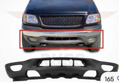 Front Bumper Lower Valance Fits 1999-2004 Ford F150 4WD Tow/Fog Holes Expedition - Image 1 of 4