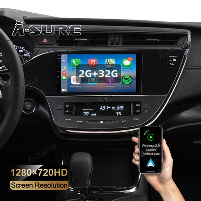 Apple Carplay For Toyota Avalon 2013-2018 Android 14 Car Stereo Radio GPS Wifi - Image 1 of 4