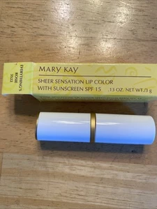 Mary Kay Sheer Sensation Lip Color w/sunscreen 3522 EVERYTHING’S ROSIE .13 oz. - Picture 1 of 7
