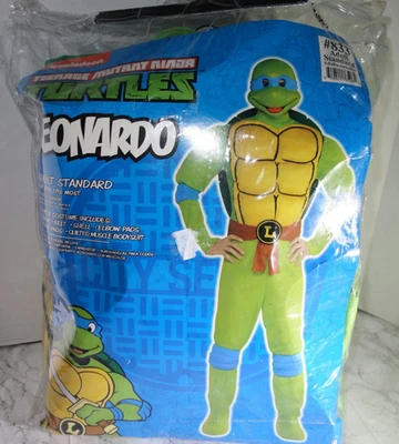 Disfraz Nickelodeon Teenage Mutant Ninja Turtles Leonardo Adulto Talla Estándar Foto 1 de 4