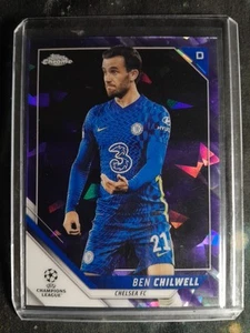 Topps Chrome 2022 UCL Ben Chilwell Purple Sapphire Card 02/25 - Bild 1 von 3
