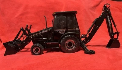 ERTL Case 580 Super M Series 2 Loader Backhoe Black 50th Anniversary 1/16 NIB - Image 1 of 4