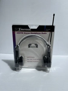 Emerson AM/FM STEREO KOPFHÖRER RADIO mit großer Antenne (AR2207) NOS - Bild 1 von 14