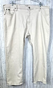 Polo Ralph Lauren Hampton Relaxed Straight Jeans Khaki Denim Herren Größe 44x30 - Bild 1 von 18