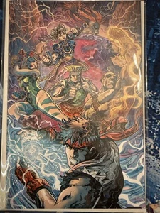 Street Fighter #1 Virgin Variant Cover Vincenzo Riccardi Ltd 500… 305/500 COA - Bild 1 von 9
