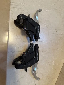 mandos de cambio Shimano deore xt St-m739 / 3x8 Velocidades - V-brake - Imagen 1 de 11