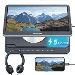 12 inch Car Headrest Car Monitor 1080P Video DVD Player HDMI AV-IN OUT Battery - Bild 1 von 12